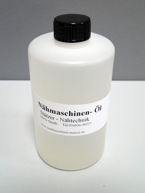 Nähmaschinenöl, weiß 0,5 l